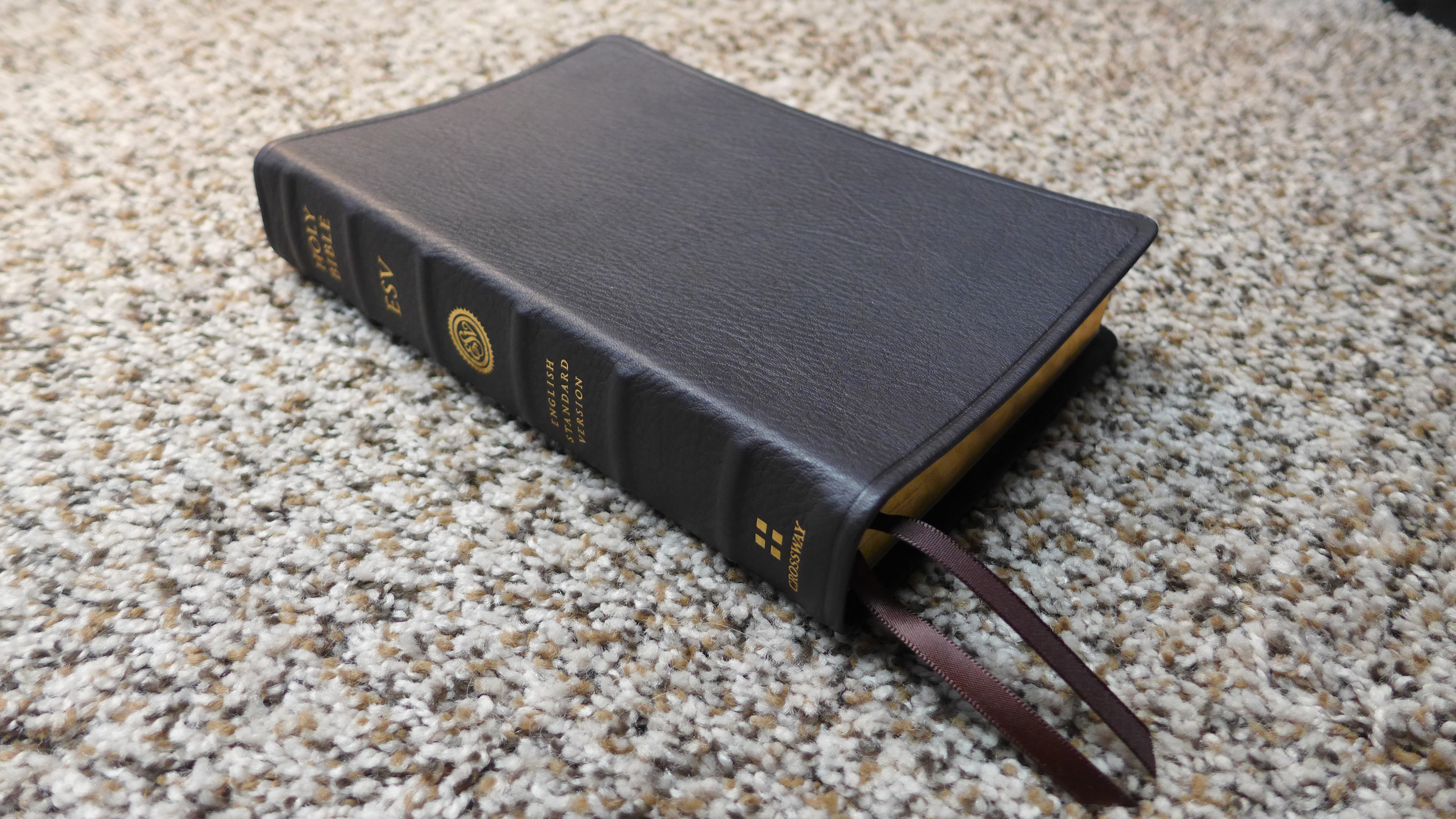 Esv Personal Reference Bible In Brown Top Grain Leather Crossway